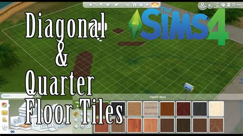 CtrlF makes triangle tiles but f5 (or fnf5) does nothing which some people say it should. . Sims 4 half tile placement